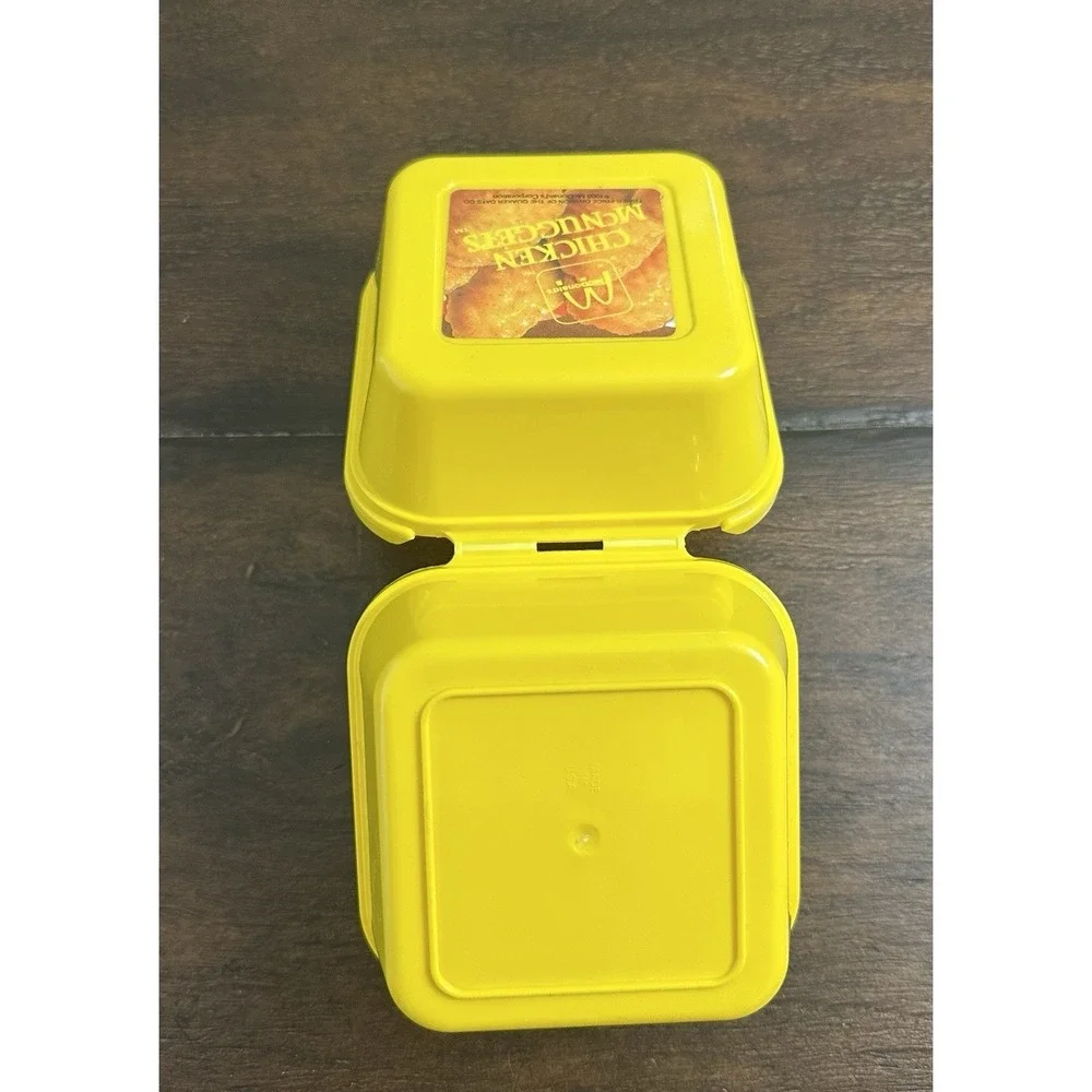 Vtg 1988 FISHER PRICE Fun With‎ Food McDonald's Chicken Nuggets Fries BBQ Sauce